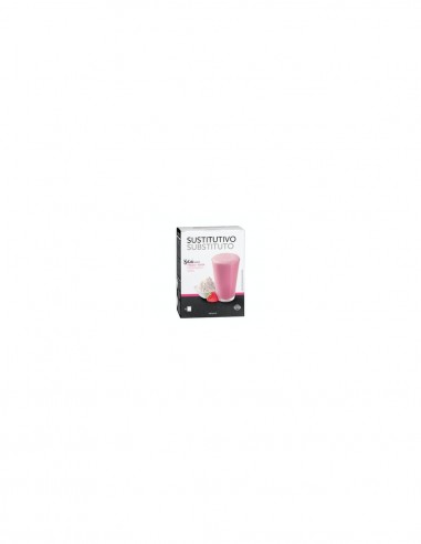 Substitute Deliplus strawberry and whipped cream flavor Box 6 sachets (252 g)