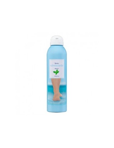 Deliplus refreshing menthol spray for feet and legs 200 ml bottle