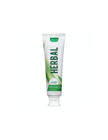 Herbal Deliplus toothpaste with fluorinated ginger, tea tree oil, chamomile and myrrh 100 ml tube