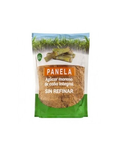 Hacendado unrefined brown cane sugar Panela 500 g package