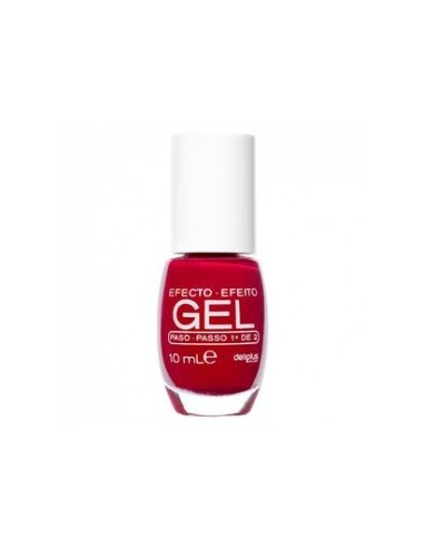 Gel effect nail lacquer Deliplus 661 red step 1 of 2 1 pc.