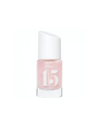 Deliplus 15 high gloss nail lacquer pink pearl 1 pc.