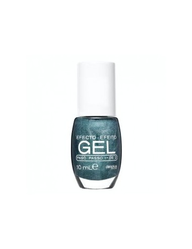 Gel-effect nail varnish Deliplus 963 night blue glitter 1 pc.