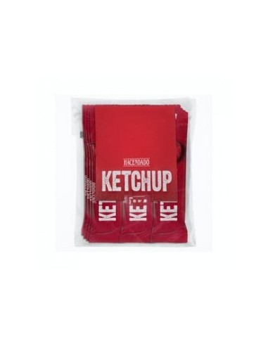 Ketchup in individual bags Hacendado 12 bags of 20 g