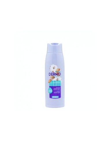 Dermo Sensitive Deliplus Sensitive scalp shampoo with sweet almond extract and cotton oil 400 ml bottle