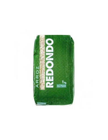 Round rice Hacendado Packing 1 kg