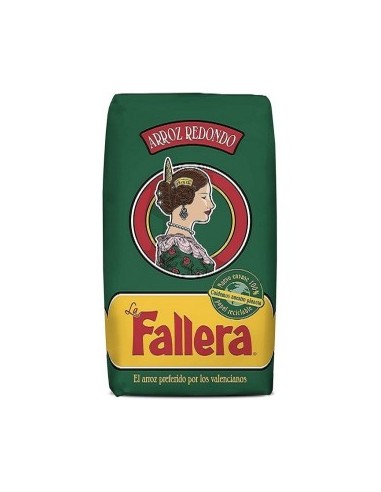 Round rice La Fallera Packaging 1 kg