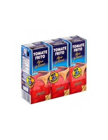 Tomato frito Hacendado 3 bricks x 400 g