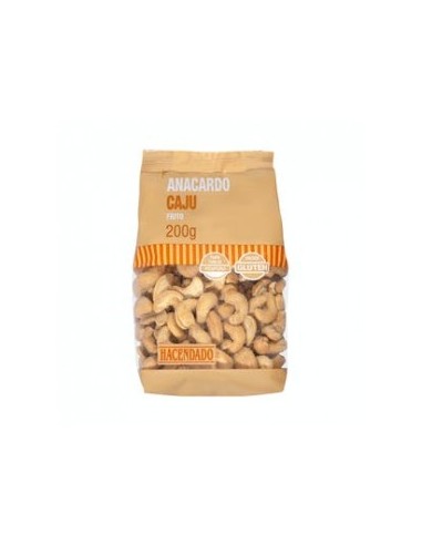 Salted fried cashew nuts Hacendado 200g pack