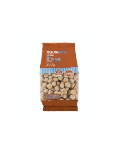 Hacendado roasted hazelnut 0% salt added peeled 200g pack