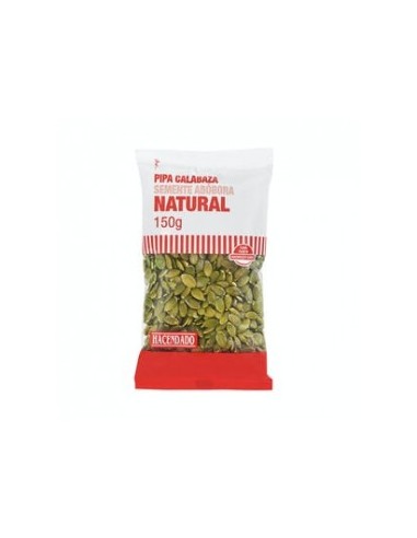 Hacendado natural pumpkin seeds Pack 150g