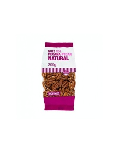 Natural pecans Peeled Hacendado pecans 200g pack