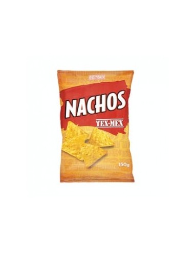 Nachos tex-mex cheese flavor Hacendado 150g pack